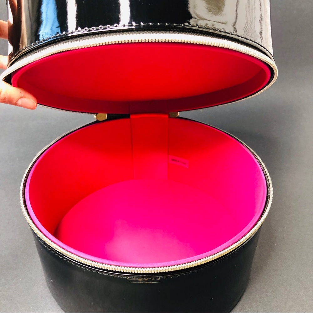 Lancome Makeup Cosmetic Case w/2 Zip Compartment - Picture 3 of 4